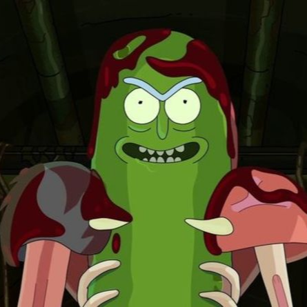I'm Pickle Rick! staff image